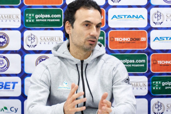 Тренер "Астаны" рассказал о настрое на матч с "Динамо" в Лиге Европы