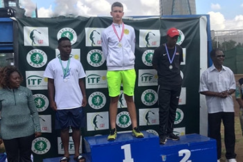 Казахстанский теннисист Ростислав Гальфингер стал победителем на турнире в Кении