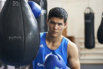 Фотография к новости: Данияр Елеусинов обратился к землякам перед очередным поединком в профессионалах