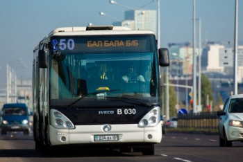 Систему спутникового мониторинга автобусов введут ещё в семи областях Казахстана