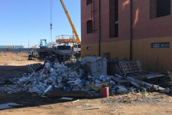 Фотография к новости: 57 строительных компаний наказаны за нарушение правил благоустройства в районе Байконыр 