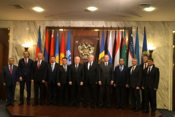 Фотография к новости:  Вопросы безопасности ЦА рассмотрели секретари Совбеза СНГ в Москве