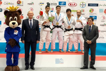 Фотография к новости: Казахстан впервые в истории завоевал золотую медаль по парадзюдо 