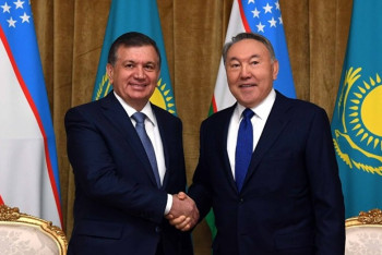 Фотография к новости: Нурсултан Назарбаев и Шавкат Мирзиёев провели телефонный разговор