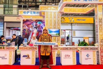 Фотография к новости: Казахстан представил идею экотуризма на выставке в Шанхае