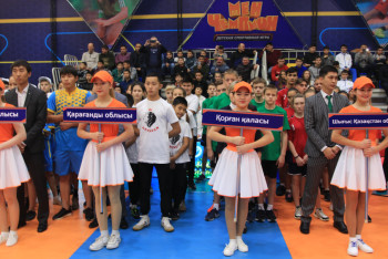 Фотография к новости: Финал спортивной игры "Я-чемпион" стартовал в Акмолинской области