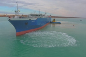 Фотография к новости: Порт Курык увеличит объемы перевалки грузов