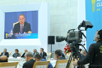 Фотография к новости: Нурсултан Назарбаев предложил провести в Астане конференцию по безопасности в Евразии