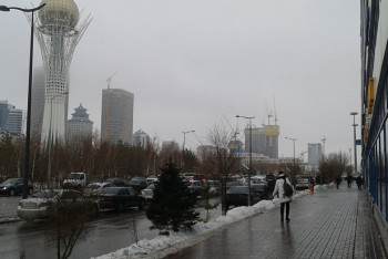 Фотография к новости: Гололёд и метель ожидаются в Казахстане 5 ноября 