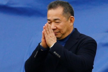 Фотография к новости: Разбился вертолет владельца ФК "Лестер Сити"