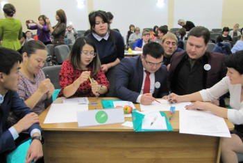 Фотография к новости: В Акмолинской области прошел первый форум молодых педагогов