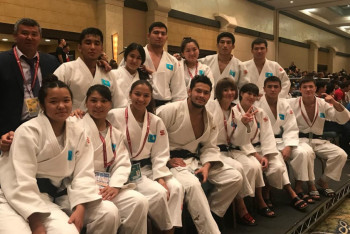 Сборная Казахстана вошла в тройку лучших на чемпионате мира по дзюдо 