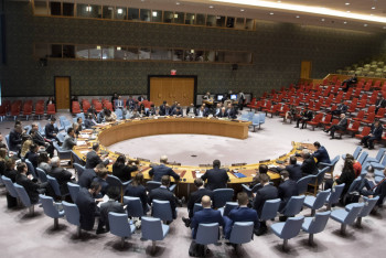 Фотография к новости: Казахстан в Совбезе ООН выступил за политическое урегулирование сирийского кризиса 