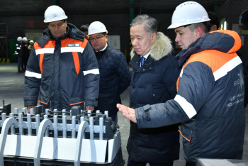 Фотография к новости: Нигматулин прибыл в Павлодар обсудить реализацию Послания Президента