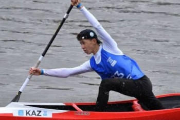 Фотография к новости: Казахстан завоевал второе "золото" на юношеской Олимпиаде