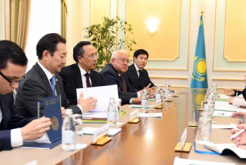 Фотография к новости: Кайрат Абдрахманов встретился с Генеральным секретарем ОБСЕ