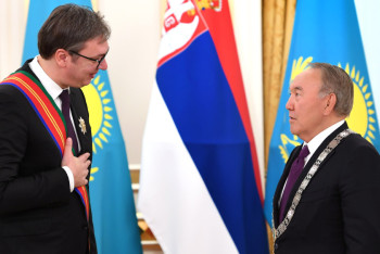 Фотография к новости: Президент Сербии попросил Назарбаева открыть посольство в Белграде