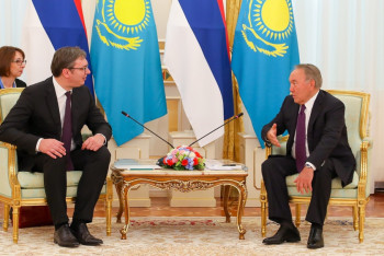 Фотография к новости: Казахстан готов расширить торговые отношения с Сербией 