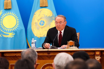 Фотография к новости: Мы построили прочную экономическую основу – Нурсултан Назарбаев