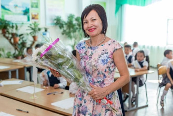 Фотография к новости: Челлендж в честь Дня учителя стартовал в Казахстане 