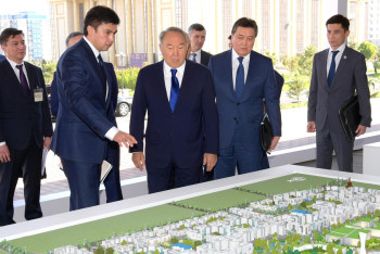 Фотография к новости: Трудолюбие шымкентцев является залогом успешного развития нового мегаполиса - Назарбаев