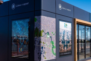 Фотография к новости: Ещё 86 тёплых остановок установят в Астане