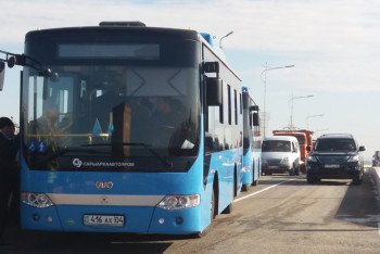 Фотография к новости: В Актобе пробили тоннель под мостом и в два раза сократили пробки