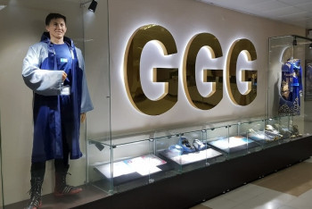 Необычную статую Головкина создали казахстанские фанаты 