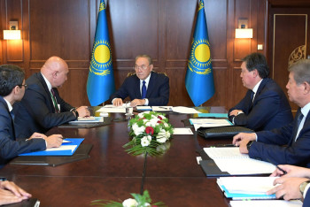 Фотография к новости: Инвестпроекты в Казахстане обсудил Назарбаев с турецким бизнесменом 