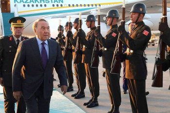 Фотография к новости: Президент Казахстана прибыл с визитом в Турцию