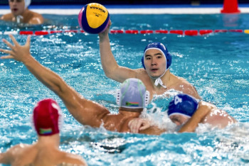 Фотография к новости: Мухамедиулы предсказал победу казахстанским ватерполистам на Азиаде 