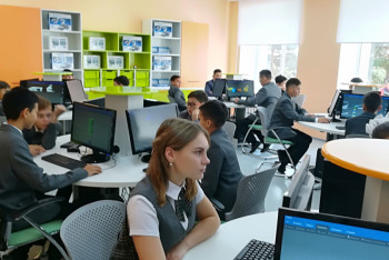 Фотография к новости: Уникальный IT-лицей открылся в Костанае