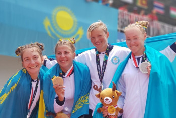 Фотография к новости: Азиада-2018: Казахстан выиграл четвертую медаль в гребле 