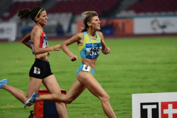 Фотография к новости: Легкоатлетка Маргарита Мукашева принесла серебро Азиады-2018