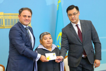 Новую почтовую марку презентовали в Астане