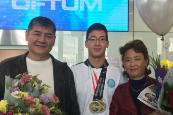  Двукратный призёр Азиады Мусин вернулся домой