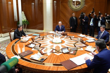 Фотография к новости: Создать водно-энергетический консорциум Центральной Азии предложил Назарбаев