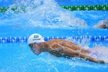 Казахстанский пловец выиграл бронзовую медаль на Азиаде