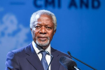 Фотография к новости: Наши позиции совпадали – Назарбаев о Кофи Аннане