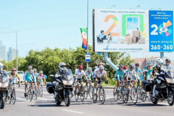 Фотография к новости: Главную улицу левобережья Астаны перекроют из-за велопробега