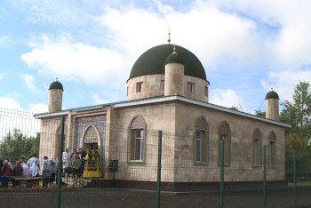 Фотография к новости: Новую мечеть воздвигли в Акмолинской области 