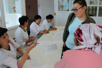 Фотография к новости: Медицина  приходит к пациенту в Акмолинской области