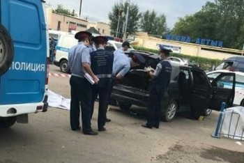 Труп в багажнике автомобиля найден возле столичного рынка Астыкжан 