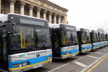 Фотография к новости: Новые автобусы закупили частные транспортные компании Алматы