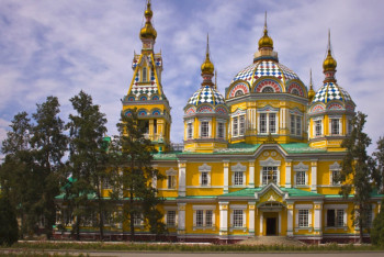 Фотография к новости: Необычной конструкцией удивил реставраторов вековой храм в Алматы 