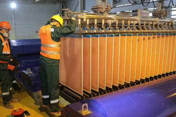 Фотография к новости: Завод по производству катодной меди в тестовом режиме заработал в Карагандинской области