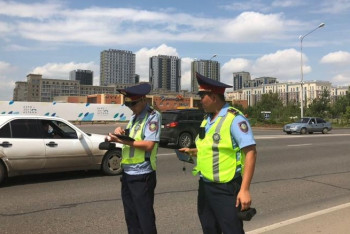 Фотография к новости: За неделю столичных водителей оштрафовали на 71 млн тенге  