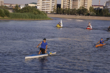 Парад водных судов прошёл в Атырау