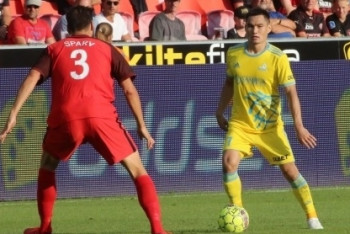 Фотография к новости: "Астана" продлила серию без поражений в Лиге Чемпионов