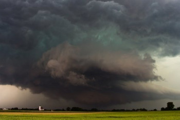 Фотография к новости: Штормовое предупреждение объявлено в Костанайской области 